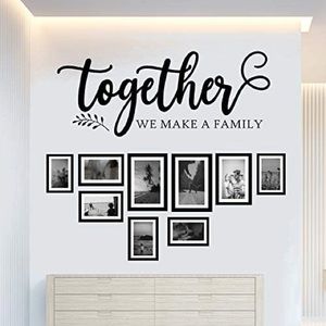 Together we make a family Wall decal